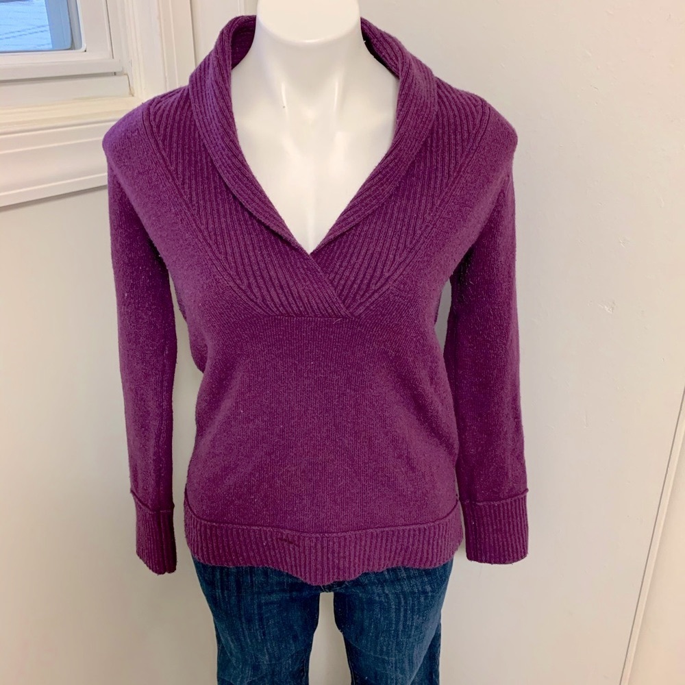 Eddie Bauer shawl collar sweater